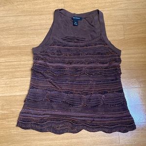 White House/Black Market tank blouse (522)